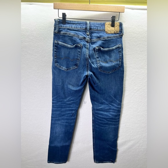 American Eagle Slim Straight Jeans Mens 28/30 Blue Stretch Denim Comfy 2386 - Picture 8 of 10